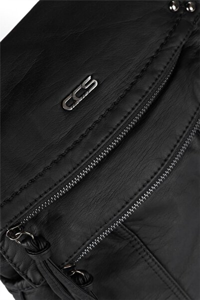ÇÇS 16496 Washed Leather Women's Backpack