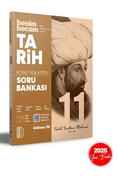 Benim Hocam Yayınları 2025 11. Sınıf Tarih Konu Anlatımlı Soru Bankası Benim Hocam Yayınları