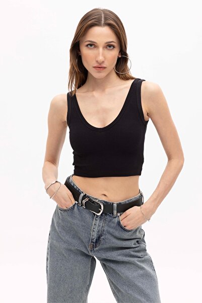 SHERIN Blue Straight Fit Jeans