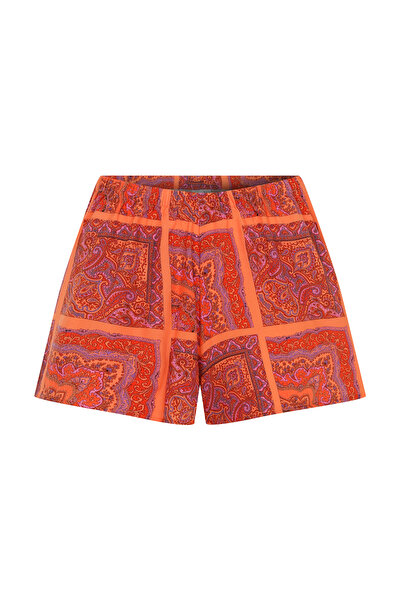 Sandshaped PALAMAR VEGAN SILK SHORTS ORANGE