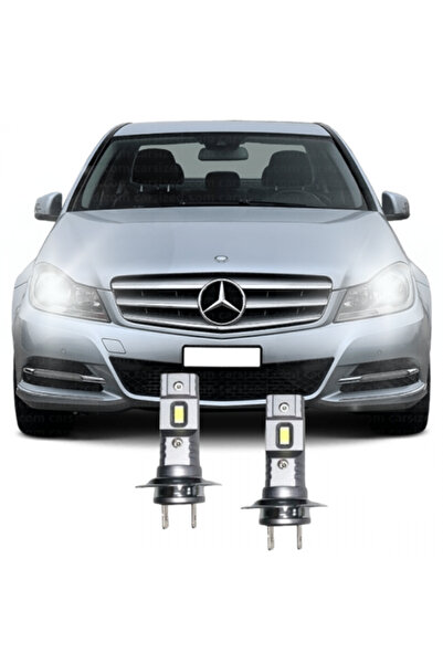 Fardoktoru MERCEDES C180 W204 LED FAR AMPULÜ Mini Led 2'li Set H7
