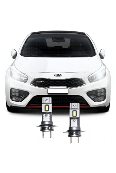 Fardoktoru KIA CEED LED KISA FAR AMPULÜ Mini Led 2'li Set H7