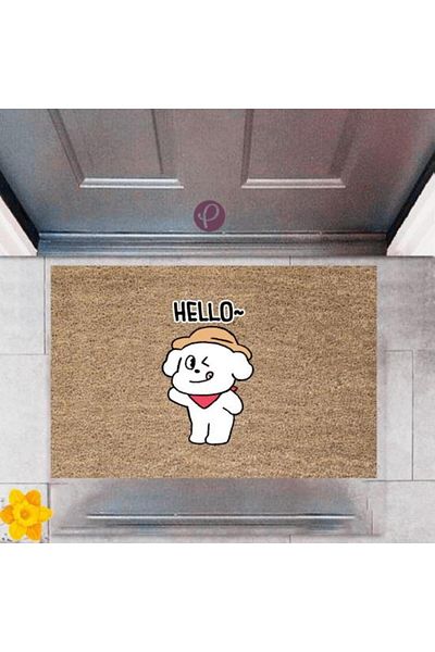 Lasirius Door Mat Decorative Digital Printing Hello