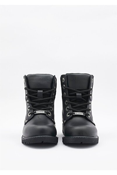 Harley Davidson Versay Çocuk Siyah Deri Bot