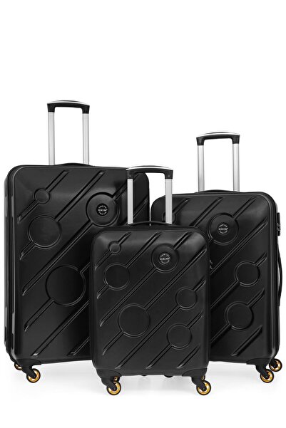 ÇÇS 5208 3 LÜ ABS VALİZ SETİ