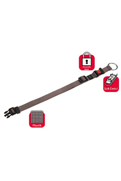 Karlie Karlıe Lockable Neck Collar S 30-45cm Gray Svlrs