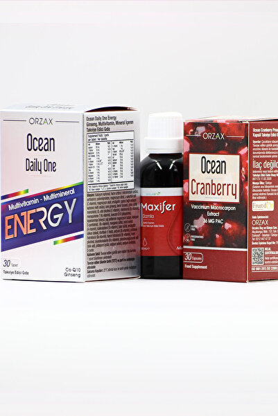 Ocean Daily One, Cranberry and Maxifer Drop - Triple Support Package