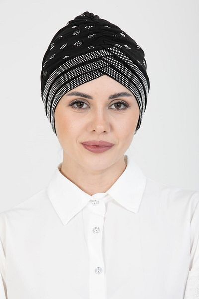 mim eşarp Stone Cross Interlocking Bonnet - Κομψό και κομψό αξεσουάρ