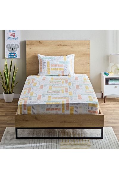 Home Box Nora Savana 2-Piece Single Flat Sheet Set - 160x240 cm