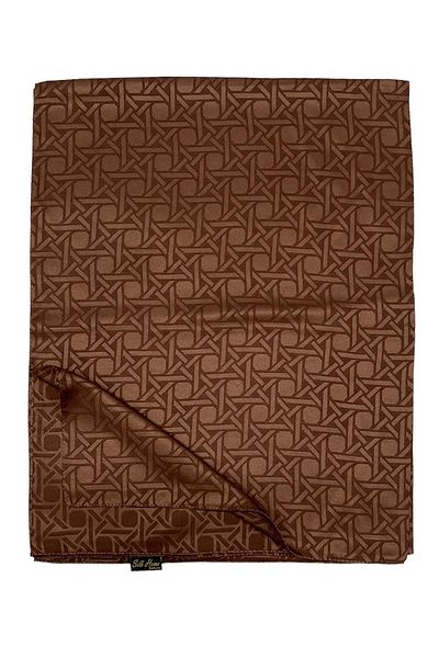 Silk Home Луксозен шал - Какао