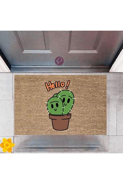 Lasirius Door Mat Decorative Digital Printing Hello