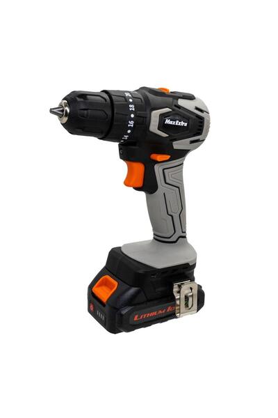 Genel Markalar MX1830 Çift Akü Kömürsüz Darbeli Matkap 20V 1.5Ah