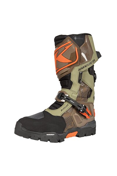 Klim Adventure GTX Korumalı Motosiklet Botu Yeşil / Gri