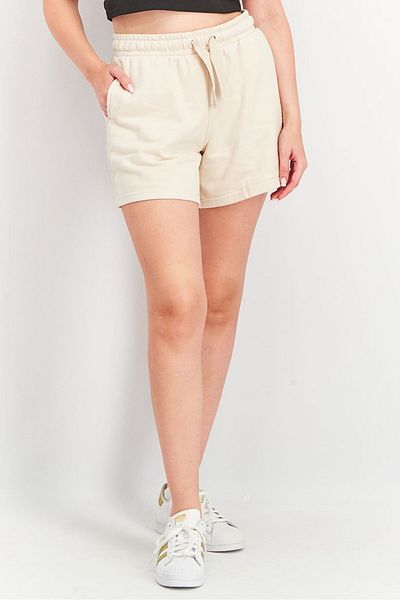 Tchibo Women Sportswear Fit Running Sweat Shorts, Beige
