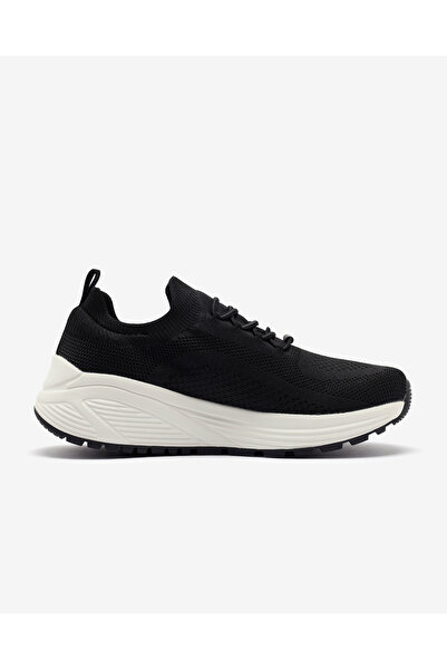 SKECHERS Bobs Sparrow 2.0 - Allegiance C Erkek Siyah Spor Ayakkabı 118050 Blk