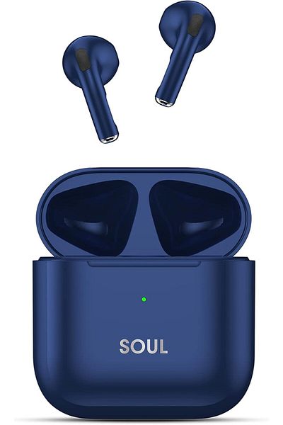 X.Cell SouL 11 Small Earbuds: 5hr Play, 100hr Standby, Android/iOS/Harmony OS Compatible - Blue