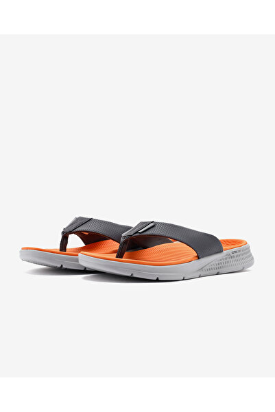 SKECHERS Go Consistent Sandal - Synthwave Erkek Gri Parmak Arası Terlik 229035 Gyor