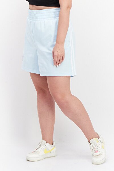 Adidas Originals Women Plus Size Sportswear Fit Boxing Shorts, Sky Blue