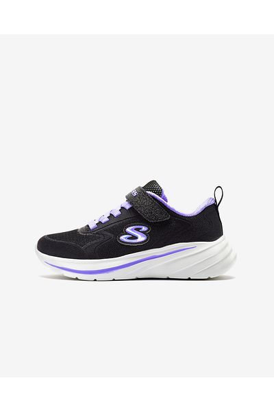 SKECHERS Dívčí sportovní obuv Wave 92 černá - 303557 L Blk