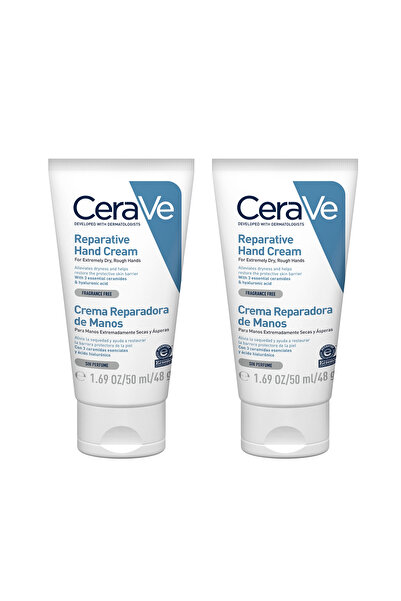 CeraVe Onarıcı El Kremi 50 ml 2 Adet