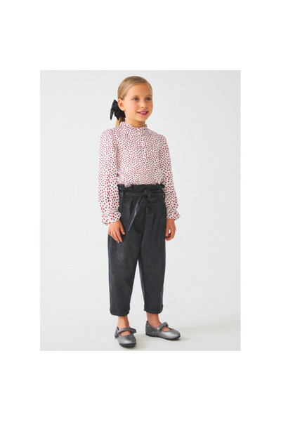 Abel & Lula Abel&lula kız çocuk deri pantolon 5750