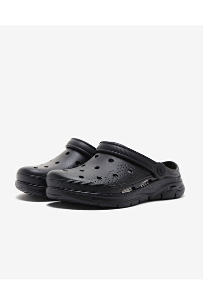 SKECHERS Arch fit foamies - it's a fit women's black slipper 111385 bbk