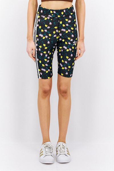 adidas Women Sportswear Fit Training Short, Black/yellow Combo