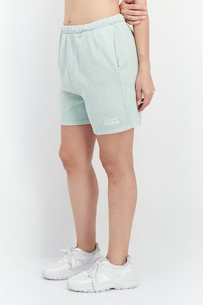 Guess Women Embroidered Logo Drawstring Basic Shorts, Green