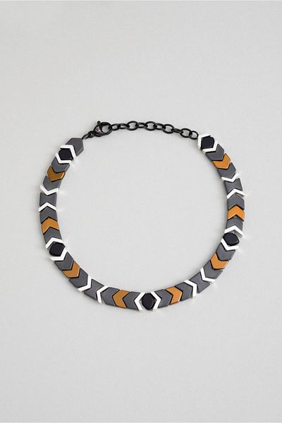 So CHIC... Colorful Hematite Stone 21 cm Steel Men's Bracelet
