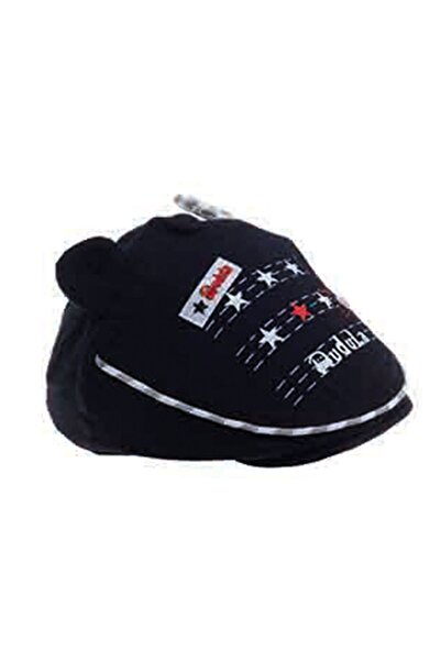 Bay Şapkacı Yıldız Baskılı Erkek Bebek Kasket 5798