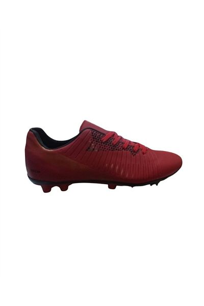M.P. 222-2809 Pantofi de fotbal pentru bărbați, Claret, roșii cu crampoane