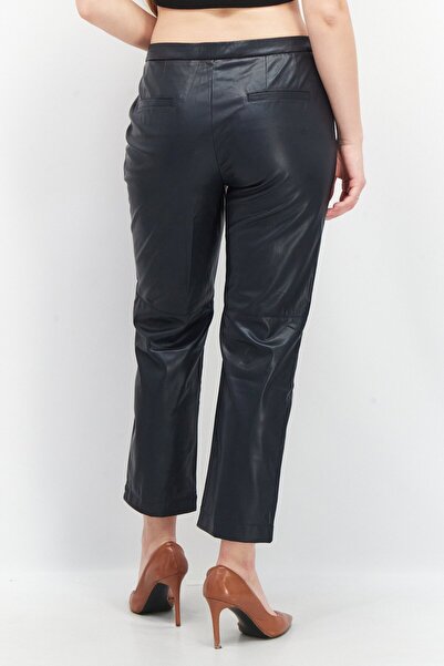 Esprit Women Regular Fit Solid Pants, Black