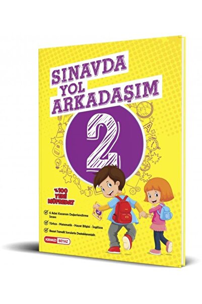 Kırmızı Beyaz Yayınları Kırmızı Beyaz 2. Sınıf Sınavda Yol Arkadaşım