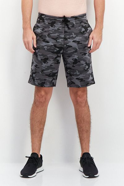 Reebok شورت رجالي أسود - Id Camo Shor