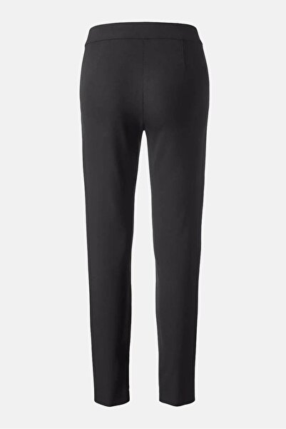 Tchibo Women Regular Fit Plain Dress Pants, Black