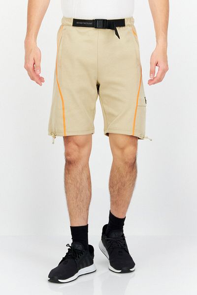 Fila Men Sportswear Fit Band Logo Training Shorts, Beige