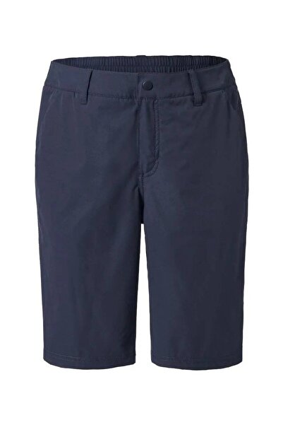 Tchibo Women Regular Fit Solid Performance Shorts, Navy