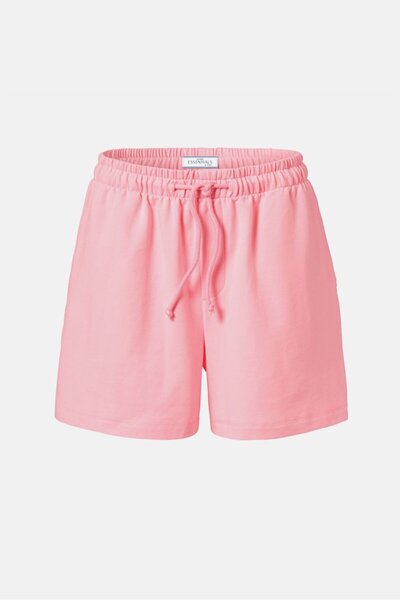 Tchibo Women Plain Drawstring Shorts, Light Pink