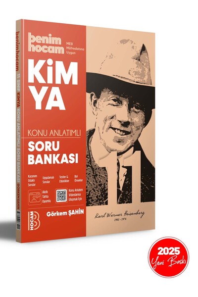 Benim Hocam Yayınları 2025 11. Sınıf Kimya Konu Anlatımlı Soru Bankası / Benim Hocam Yayınları / 9786256073401
