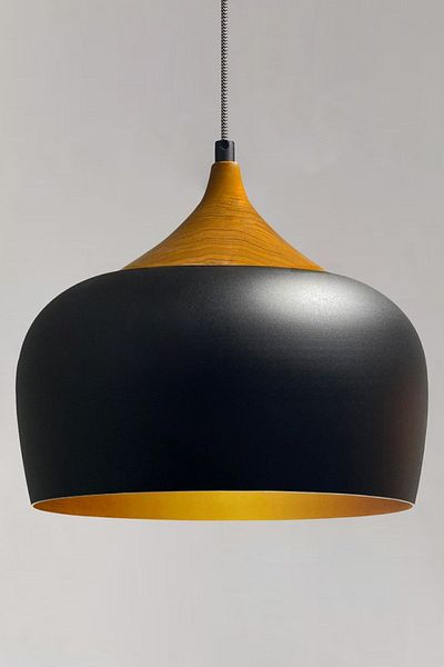 Bamyum Black Chandelier Models - Circle Pendant Lamp, Iron Cable, Cafe Office Boutique Store
