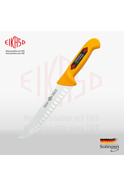SolingenGermany EIKASO SOLINGEN - OLUKLU KASAP BIÇAK 21 CM / 36 CM SARI