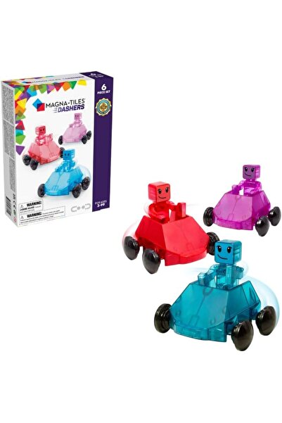 Magna Tiles MagnaTiles Dashers Set de 6 piese Speed ​​​​Drivers 6 bucăți 23806