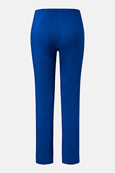 Tchibo Women Slim Fit Solid Stretchable Pant, Blue
