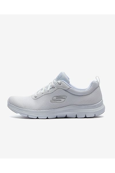 SKECHERS Flex Appeal 4.0 - Brilliant V Women's White Sports Shoes149303 Wht