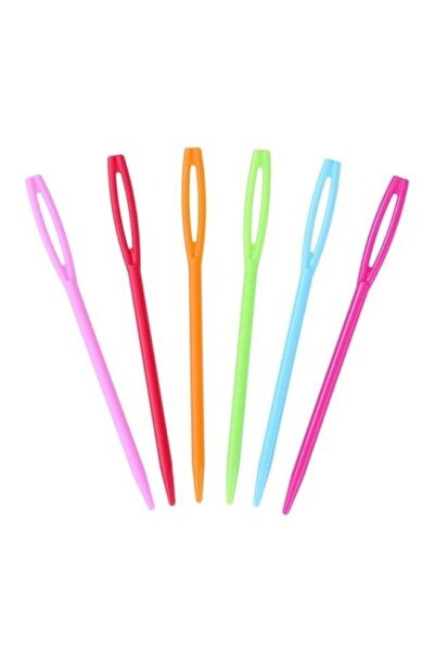 Mestore 6 Pieces Plastic Wool Needle 9cm
