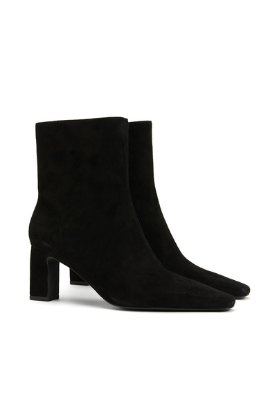 Dıvarese Siyah Kadın Deri Bot