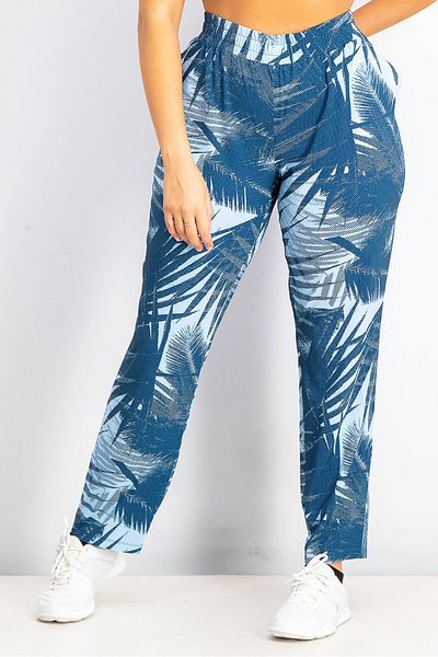 Tchibo Women Sportswear Fit Training Pants, Light Blue