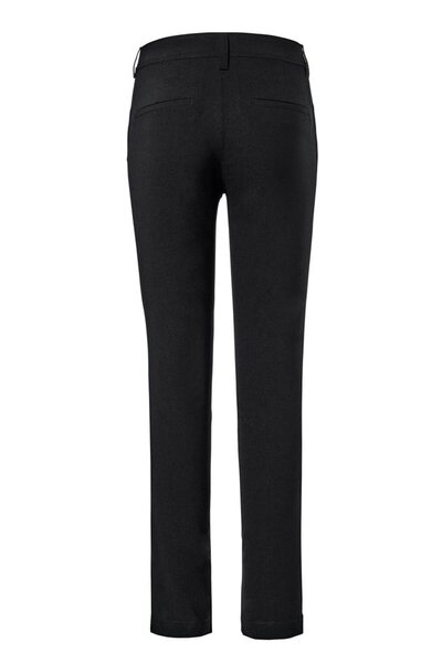 Tchibo Women Regular Fit Plain Dress Pants, Black