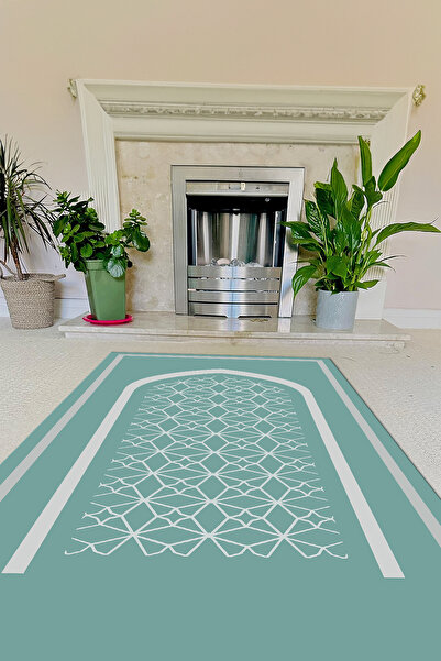 Napoli Home Digital Printed Non-Slip Base Washable Gift Dowry Prayer Mat Prayer Rug