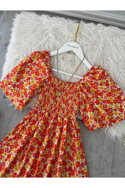 modabetce Rochie prințesă cu mânecă cu balon